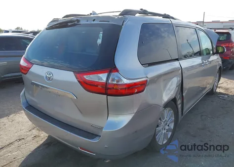 2015 Toyota Sienna Limited Premium 7 Passenger from USA, damaged, VIN 5TDYK3DC8FS559966